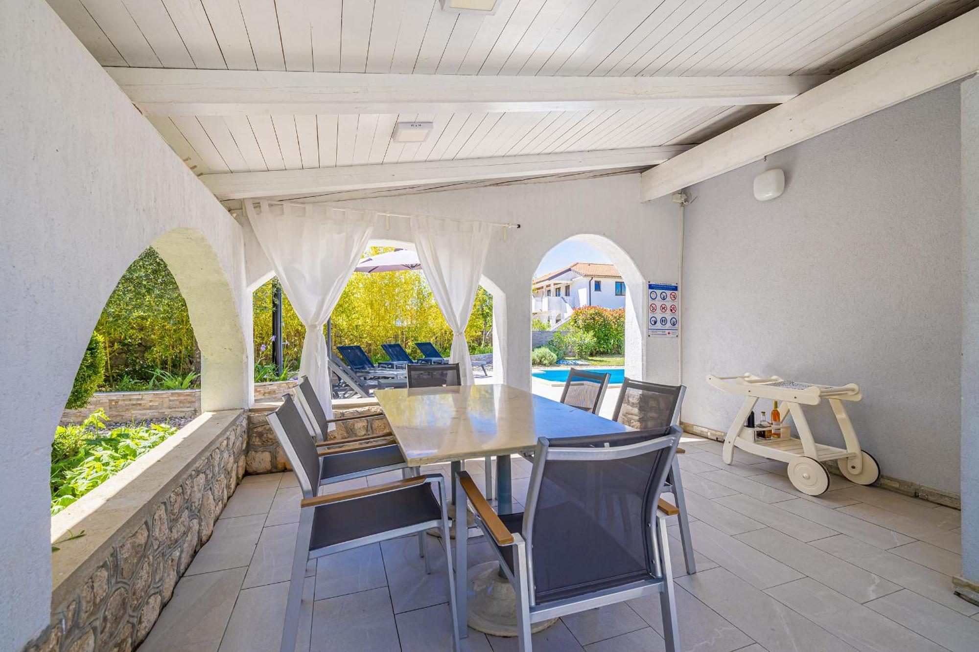 Holiday House Kai With Private Pool Пинезичи Экстерьер фото